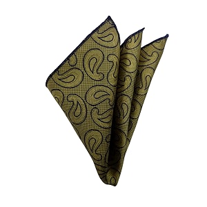 voici france men39s pocket squares paisley design satin microfiber fabric coat rumaal free size