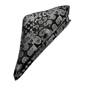 voici france men39s pocket squares paisley design satin microfiber fabric coat rumaal free size