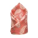 VOICI France Men's Pocket Square for Tuxedo Dinner Jacket Suit Sherwani or Bundy Paisley Design Satin Fabric Free Size
