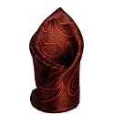 VOICI France Men's Pocket Square for Tuxedo Dinner Jacket Suit Sherwani or Bundy Paisley Design Satin Fabric Free Size