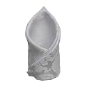 VOICI France Men's Pocket Square for Tuxedo Dinner Jacket Suit Sherwani or Bundy Paisley Design Satin Fabric Free Size