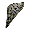 VOICI France Men's Pocket Squares Paisley Design Satin Microfiber Fabric Coat Rumaal Free Size