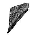 VOICI France Men's Pocket Squares Paisley Design Satin Microfiber Fabric Coat Rumaal Free Size