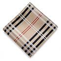 VOICI France Men's Pocket Square for Tuxedo Dinner Jacket Suit Sherwani or Bundy Paisley Design Satin Fabric Free Size