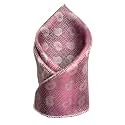 VOICI France Men's Pocket Square for Tuxedo Dinner Jacket Suit Sherwani or Bundy Paisley Design Satin Fabric Free Size