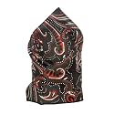 VOICI France Men's Pocket Square, checked &amp; paisley design, free size, Microfiber Satin fabric