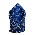 VOICI France Men's Pocket Square for Tuxedo Dinner Jacket Suit Sherwani or Bundy Paisley Design Satin Fabric Free Size