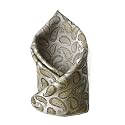 VOICI France Premium Black &amp; Silver Paisley Pocket Square for Men | Luxury Jacquard Woven Formal Suit Hanky | Wedding, Party &amp; Business Wear