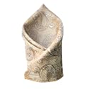VOICI France Premium Black &amp; Silver Paisley Pocket Square for Men | Luxury Jacquard Woven Formal Suit Hanky | Wedding, Party &amp; Business Wear