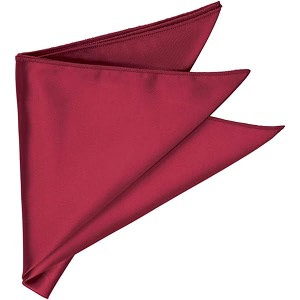 voici france - premium pocket square microfiber men satin wedding handkerchief pocket square