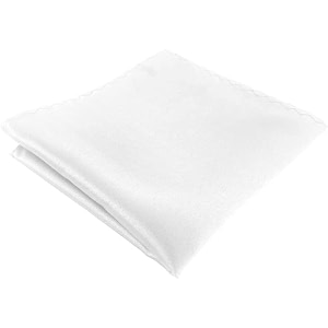 voici france - premium pocket square microfiber men satin wedding handkerchief pocket square