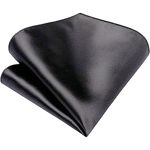 voici france - premium pocket square microfiber men satin wedding handkerchief pocket square