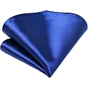 VOICI France - Premium Pocket Square microfiber Men Satin Wedding Handkerchief Pocket Square