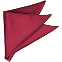 VOICI France - Premium Pocket Square microfiber Men Satin Wedding Handkerchief Pocket Square