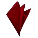 VOICI France - Premium Pocket Square microfiber Men Satin Wedding Handkerchief Pocket Square