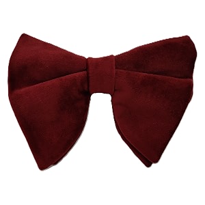 voici men39s velvet amp satin oversized bow amp pocket square tie black color free size best for tuxido dinner jackets