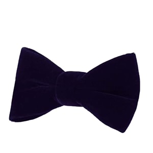 voici men39s velvet amp satin oversized bow amp pocket square tie black color free size best for tuxido dinner jackets