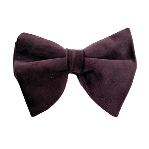 voici men39s velvet amp satin oversized bow amp pocket square tie black color free size best for tuxido dinner jackets