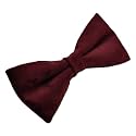 VOICI Men's Velvet &amp; Satin oversized Bow &amp; Pocket Square Tie Black Color Free Size best for Tuxido dinner jackets