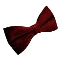 VOICI Men's Velvet &amp; Satin oversized Bow &amp; Pocket Square Tie Black Color Free Size best for Tuxido dinner jackets