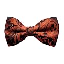 VOICI Men's Velvet &amp; Satin oversized Bow &amp; Pocket Square Tie Black Color Free Size best for Tuxido dinner jackets