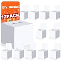 VOISEN Raffle Box,12 Pack Raffle Boxes with Slot