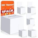 VOISEN Raffle Box,6 Pack Raffle Boxes with Slot