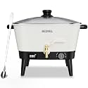 VOISEN Wax Melter for Candle Making,8Qts Candle Wax Melting Pot with Spout