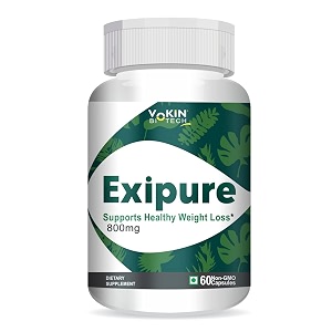 vokin biotech exipure pack of 60 capsules with perilla 150mg amp kudzu 150mg helps to turn fat into energy  increase metabolism  supports fat burn  weight loss supplement