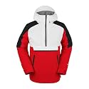 Volcom Men's Brighton Pullover Anarok Hooded Snowboard Jacket