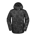 Volcom Men's Brighton Pullover Anarok Hooded Snowboard Jacket