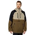 Volcom Men's Brighton Pullover Anarok Hooded Snowboard Jacket