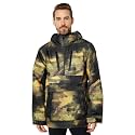 Volcom Men's Brighton Pullover Anarok Hooded Snowboard Jacket