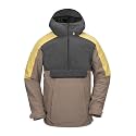 Volcom Men's Brighton Pullover Anarok Hooded Snowboard Jacket