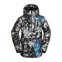 Volcom Men's Brighton Pullover Anarok Hooded Snowboard Jacket
