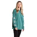 Volcom Women39s Regular Iconic Stone Hooded Fleece