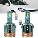 For Volkswagen Golf 2010-2017 Light Bulbs, Hi-Lo Beam And License Plate Light Combo, Plug-and-Play Installation, 4 Pack