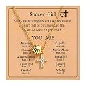 Volleyball Necklaces - Volleyball Jewelry Gifts for Players, Senior Night Gifts for Women, Sport Themed Player Appreciation Gifts