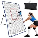Volleyball Rebounder Net, 7x4FT Bounce Back Training Equipment