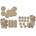 Volo 80 Pieces Self-Sticking Felt Pads – Non-Skid Furniture Floor Protectors, Noise Reduction Bumpers, Anti-Scratch Cushion Pads for Chairs, Tables &amp; Home Furniture (Beige)
