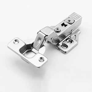volo european style stainless steel hydraulic 3d clip-on soft close concealed cabinet hinges 1 set 3d_stainless steel_15 crank