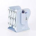 Volo Expandable Bookcase Desktop Bookend/Book Stand/Book Holder/Book Organizer, Office Book Organizer Box Book Stand, Book Organiser, File Holders Organizer for Kids Room and Office.(Color : Blue)
