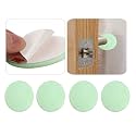 Volo Self Adhesive Rubber Door Wall Protector,Door Stopper Wall Protector Rubber Bumpers,Hemispherical Door Handle Guard Stopper Bumper, Door Stopper for Home/Office (Color : Green) (Set of 4 pcs)
