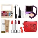 volo Stylish Beauty combo makeup set (3 Pcs Lipsticks,1 Eye Shadow, 1 CC Cream,1 Eyeliner, 1 Compact, 1 Kajal, 1 Pouch) Set of 9 Pcs C11…