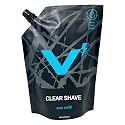 VOLT Clear Shave Gel for Men - Transparent Formula with Aloe, Hyaluronic Acid & Vitamin E, Drift Citrus Sea Salt Scent, 30 Oz (900ml) Refill Pack