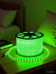 volt vision 1200 leds 20 m green steady strip rice lights