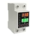 Voltage Protector 110V 220V, 63A Adjustable Smart Circuit Breaker