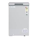 VOLTAS 97 L Single Door White and Grey Hard Top Deep Freezer, CVF136SB2-A-G2
