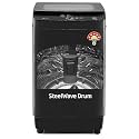 Voltas Beko, Top Load 7 Kg 5 Star Eco Wash/Monsoon Dry Fully-Automatic Washing Machine (WTL70, Water Reuse, Side Waterfall, Mansoon Dry, Dark Grey)