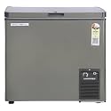 Voltas CVF205SA2-P-PL 177 Litre Single Door Hard Top Deep Freezer (Grey)
